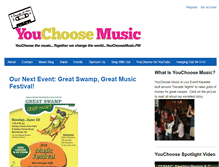 Tablet Screenshot of myyouchoose.com